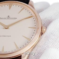 JAEGER LECOULTRE Master Ultra Slim 41 Q1332511 170.2.37 18K Pink Gold Soli