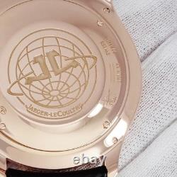 JAEGER LECOULTRE Master Ultra Slim 41 Q1332511 170.2.37 18K Pink Gold Soli