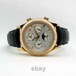 JAEGER LECOULTRE Master garnde Memovox 146.2.95 18K or Rose Montre Automatique