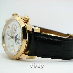 JAEGER LECOULTRE Master garnde Memovox 146.2.95 18K or Rose Montre Automatique