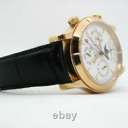 JAEGER LECOULTRE Master garnde Memovox 146.2.95 18K or Rose Montre Automatique