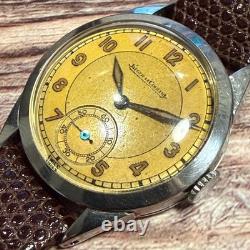 JAEGER-LECOULTRE Vintage Hand-wound Small Seconds 31mm STAYBRITE Case