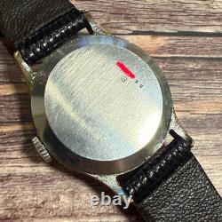 JAEGER-LECOULTRE Vintage cadran noir doré à remontage manuel noir et or 30,5