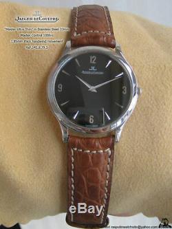 JAEGER LECOULTRE master control Ultra Thin Manual Watch Mechanical 145.8.79. S NR