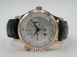JAEGER LE COULTRE Master Control GEOGRAPHIC 142.2.92 18K or Rose Montre