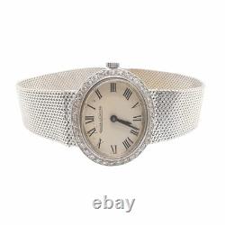 JAEGER LE COULTRE Montre de dame en or & diamants