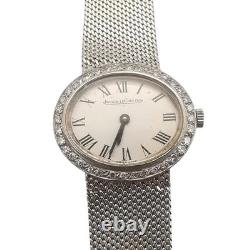 JAEGER LE COULTRE Montre de dame en or & diamants