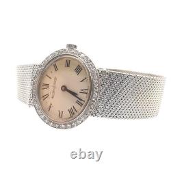 JAEGER LE COULTRE Montre de dame en or & diamants