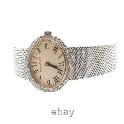 JAEGER LE COULTRE Montre de dame en or & diamants