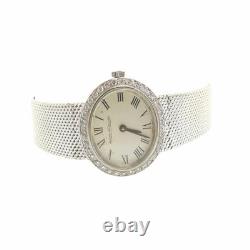 JAEGER LE COULTRE Montre de dame en or & diamants