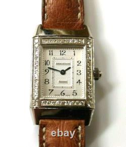 JAEGER LeCOULTRE Reverso jewellery, or/diamants, gold/diamonds, valeur 18.000