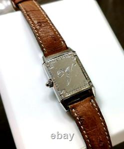 JAEGER LeCOULTRE Reverso jewellery, or/diamants, gold/diamonds, valeur 18.000