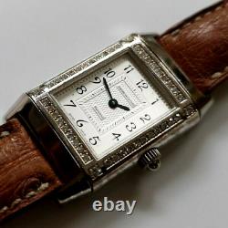 JAEGER LeCOULTRE Reverso jewellery, or/diamants, gold/diamonds, valeur 18.000