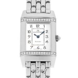 JaegerLeCoultre Reverso Floral Case Diamond 265.8.08 seconde main femmes