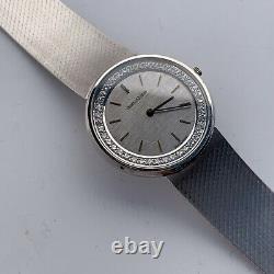 Jaeger-LeCoultre 18k solid gold diamond rare almost nos