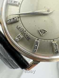 Jaeger-LeCoultre 615-208 Mystery Cadran Case Fabriqué USA 14kt Or