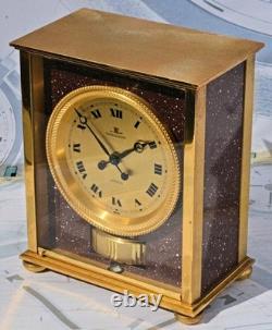 Jaeger-LeCoultre Atmos Édition Rapo Art Déco 1971 Porphyre Or Horloge