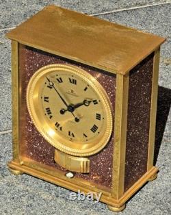 Jaeger-LeCoultre Atmos Édition Rapo Art Déco 1971 Porphyre Or Horloge