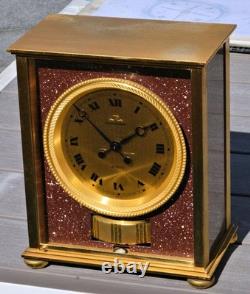 Jaeger-LeCoultre Atmos Édition Rapo Art Déco 1971 Porphyre Or Horloge