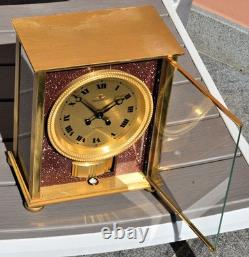 Jaeger-LeCoultre Atmos Édition Rapo Art Déco 1971 Porphyre Or Horloge