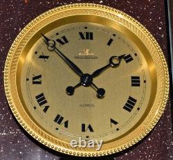 Jaeger-LeCoultre Atmos Édition Rapo Art Déco 1971 Porphyre Or Horloge