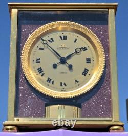 Jaeger-LeCoultre Atmos Édition Rapo Art Déco 1971 Porphyre Or Horloge