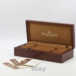 Jaeger-LeCoultre Boîtier Seul Bois Marron Rangement Vintage Montre Présentoir