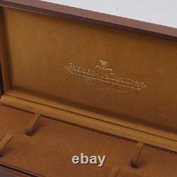 Jaeger-LeCoultre Boîtier Seul Bois Marron Rangement Vintage Montre Présentoir