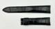 Jaeger-LeCoultre Bracelet Alligator Noir 20mm Courb&eacute; Comme Neuf 20/16
