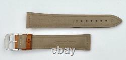 Jaeger-LeCoultre Bracelet En Cuir Marron Fermoir Original Neuf 20/16