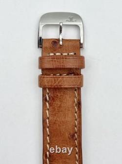 Jaeger-LeCoultre Bracelet En Cuir Marron Fermoir Original Neuf 20/16