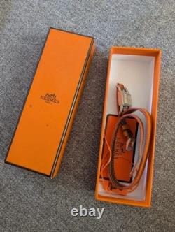 Jaeger-LeCoultre Étrier 1960s Designed for Hermès Manual Watch with Box