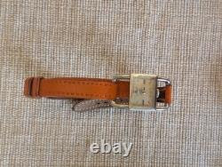 Jaeger-LeCoultre Étrier 1960s Designed for Hermès Manual Watch with Box