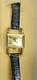 Jaeger-LeCoultre Facon Hermes Etrier or jaune boucle plaqué or signée 1960's tbé