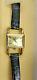 Jaeger-LeCoultre Facon Hermes Etrier or jaune boucle plaqué or signée 1960's tbé