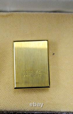 Jaeger-LeCoultre Facon Hermes Etrier or jaune boucle plaqué or signée 1960's tbé