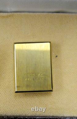 Jaeger-LeCoultre Facon Hermes Etrier or jaune boucle plaqué or signée 1960's tbé