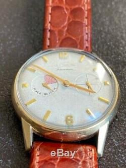 Jaeger LeCoultre Futurematic 10k Gold Filled Automatic Bumper Watch 1953