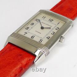 Jaeger LeCoultre Hommes Inox Reverso Moyen Taille Ref. 250.8.86 Remontage