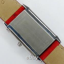Jaeger LeCoultre Hommes Inox Reverso Moyen Taille Ref. 250.8.86 Remontage