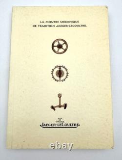 Jaeger-LeCoultre JLC Mécanique Montres-Bracelet Booklet Certificat 1994