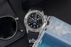 Jaeger LeCoultre Master Compressor Chronograph Titan Automatic Q186T670 160. T. 25