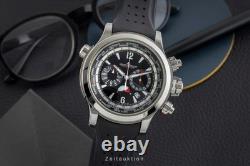 Jaeger LeCoultre Master Compressor Chronograph acier / titane Q1768470 B&P 2007