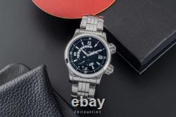 Jaeger LeCoultre Master Compressor Stahl Dualmatic réf. 146.8.02 Box