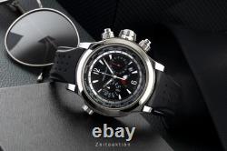 Jaeger LeCoultre Master Compressor chronographe acier automatique montre pour ho