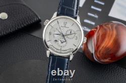 Jaeger LeCoultre Master Control Geographic automatique acier Q4128420 830.8. A9. S