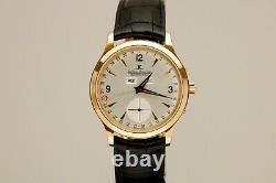 Jaeger LeCoultre Master Date 18K or Rose Automatique Triple Date Watch 140.2.87