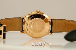 Jaeger LeCoultre Master Date 18K or Rose Automatique Triple Date Watch 140.2.87