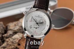 Jaeger LeCoultre Master Geographic acier automatique réf. Q1508420 147.8.57. S