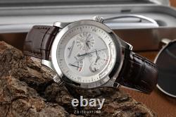 Jaeger LeCoultre Master Geographic acier automatique réf. Q1508420 147.8.57. S